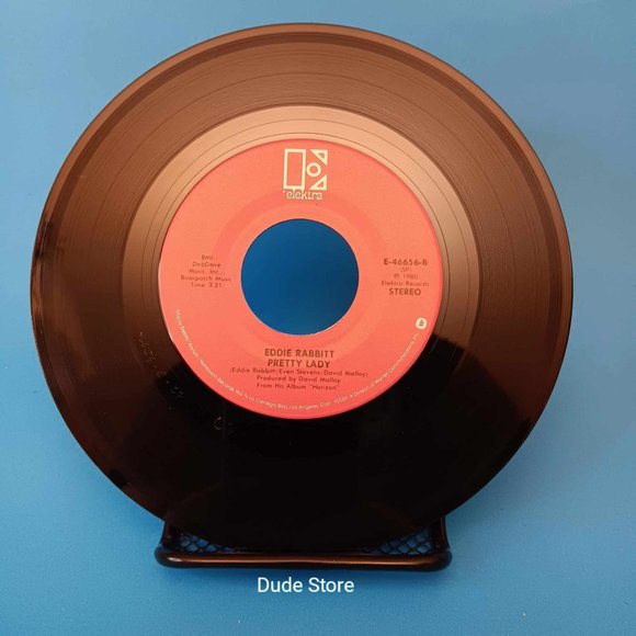 Eddie Rabbitt - Drivin' My Life Away - Pretty Lady - 45 RPM - 1980 - Picture 2 of 2